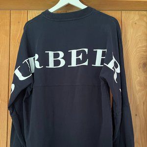 Mens Burberry Navy Blue sweat shirt